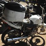 LOTE 008 - Honda CG 150 JOB  - 2006 2007 - Branca - HDX-1632