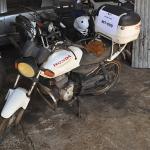 LOTE 002 - Honda CG 150 JOB - 2006 2007 - Branca  - HDX-1634