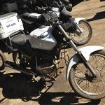 LOTE 003 - Honda CG 150 JOB - 2006 2007 - Branca - HDX-1643