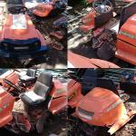 LOTE 055 - SUCATA - MICRO TRATOR ROCADEIRA - Tramontina