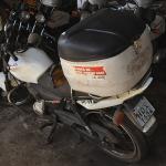 LOTE 002 - Honda CG 150 JOB - 2006 2007 - Branca  - HDX-1634