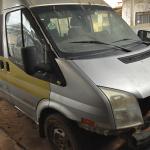 LOTE 006 - I FORD TRANSIT 350 BUS - PLACA HLF-3213 - ANO 2010 2010 - COR PRATA