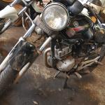 LOTE 026 - Yamaha YBR 125E - 2005 2005 - Preta - 	HDE-7263