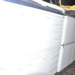 LOTE 001 - SUCATA - FOGÕES, BALCÕES, GELADEIRAS, AUTOCLAVE, PASS THROUGH FRIO, MESA PARA EXAME E CAMAS P/EXAME MEDICO