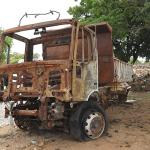 LOTE 044 - SUCATA CAMINHÃO - IVECO ECTECTOR 170E22 -  Arrematante com certidão de DETRAN