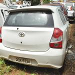LOTE 045 - SUCATAS 4 VEICULOS - FIAT PÁLIO - FIAT FIORINO - CHERY QQ - TOYOTA ETIOS - Arrematante com certidão de DETRAN