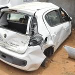 LOTE 045 - SUCATAS 4 VEICULOS - FIAT PÁLIO - FIAT FIORINO - CHERY QQ - TOYOTA ETIOS - Arrematante com certidão de DETRAN