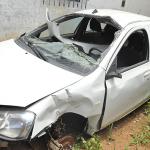 LOTE 045 - SUCATAS 4 VEICULOS - FIAT PÁLIO - FIAT FIORINO - CHERY QQ - TOYOTA ETIOS - Arrematante com certidão de DETRAN