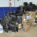 LOTE 013 - ELETRICA, ELETRONICA, NOVOS E SUCATAS
