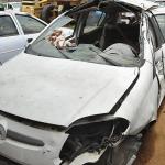 LOTE 045 - SUCATAS 4 VEICULOS - FIAT PÁLIO - FIAT FIORINO - CHERY QQ - TOYOTA ETIOS - Arrematante com certidão de DETRAN