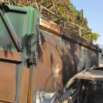 LOTE 025 - SUCATA CAÇAMBA COMPACTADOR DE LIXO