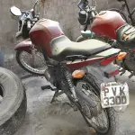 LOTE 002 - HONDA CG 125 FAN KS - ANO 2014 2015 - PLACA PVK-3300