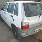LOTE 007 - FIAT UNO MILLE ECONOMY - ANO 2013 2013 - PLACA OQE-5296