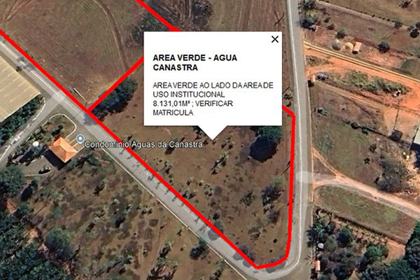 Imagem do imóvel Loteamento Águas Da Canastra - Matricula 17.882 - Area Do Lote 8.131,01
